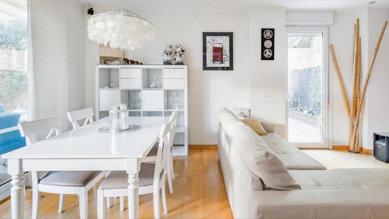 Bonito Duplex Con Piscina En Barcelona&Playa Tiana Exterior foto